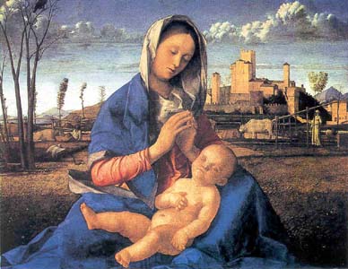 Madonna del prato, 1505?, Londra, National Gallery.