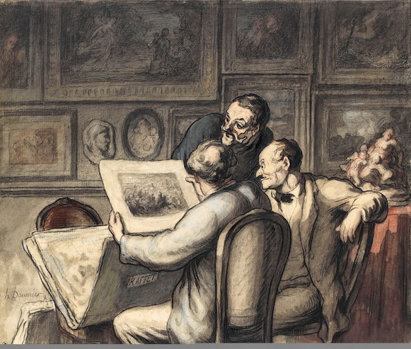 Honor-- Daumier - i critici