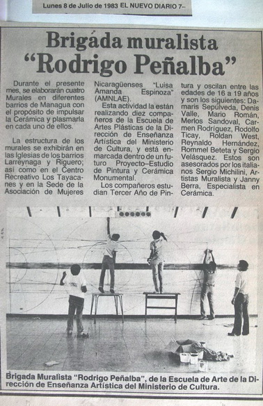 1983 El Nuevo Diario,8 luglio