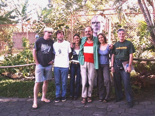 Una delegacion solidaria con el Proyecto CEMOAR de la Asociacion de Amistad Italia Nicaragua
