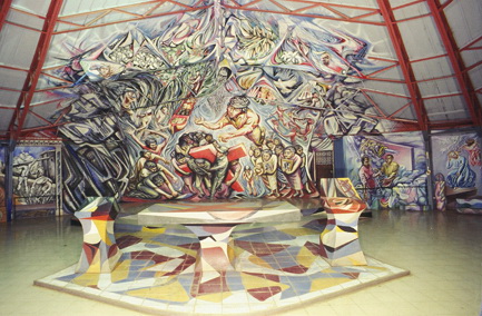 1982-1985 Iglesia Santa Maria de los Angeles, Barrio Riguero, Managua, Nicaragua