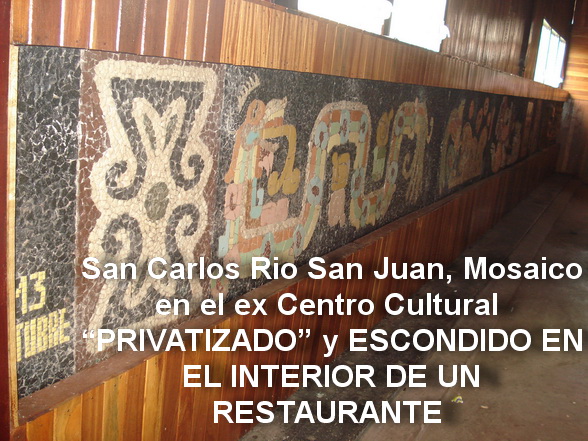 7 - 1985-2f Mosaico ENAPUM-DAS installato in San Carlos, Rio San Juan, Nicaragua