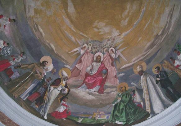 Chianni,Chiesa di San Donato, Catino Absidale, Tempera all'uovo, 1964-65
