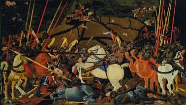 PAOLO UCCELLO, La battaglia di San Romano, 1438
