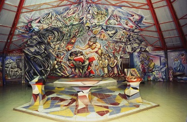 1982 - 1985 Conjunto Artístico Monumental SANTA MARIA DE LOS ANGELES, Barrio Riguero, Managua