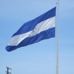 La bandiera del Nicaragua