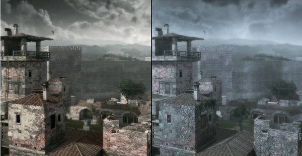 Confronto multipiattaforma Xbox 360 contro Playstation 3 Assassin's Creed Brotherhood (01)