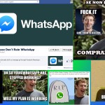 Zuckerberg and Whatsapp down