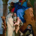 Giambattista Tiepolo, La Vergine con tre sante domenicane, Chies