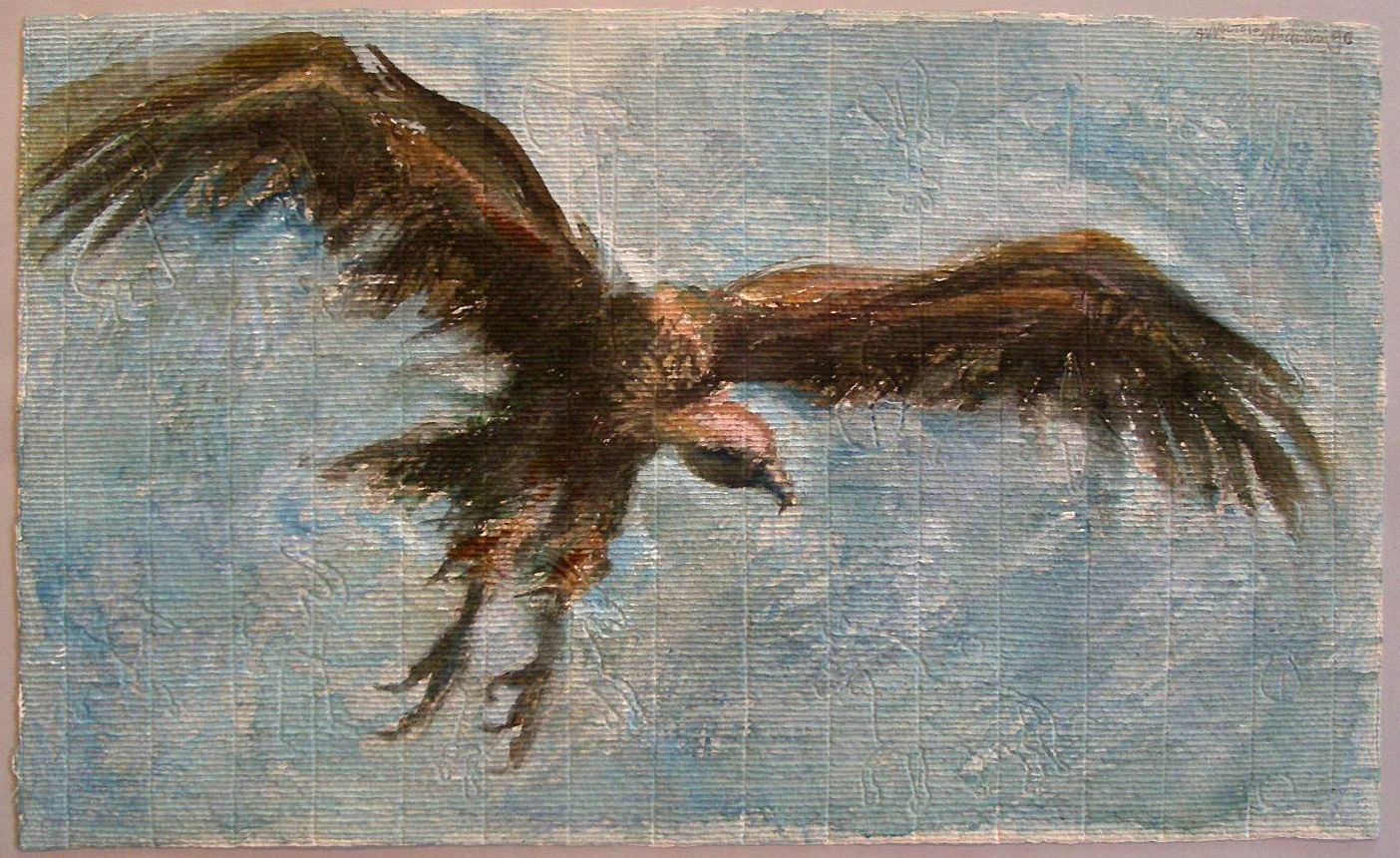 1990-11-avvoltoio-tempera-cm28x46-dis344-3
