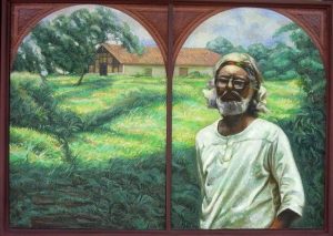 49 - RITORNO A SOLENTINAME, 2005, óleo-tela, cm.50x70 $ 8,000 USD