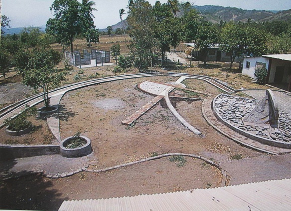 1985- CDI PEDRO MAYORGA, PLAZA DE LAS BANDERAS en construccion, Managua, Nicaragua