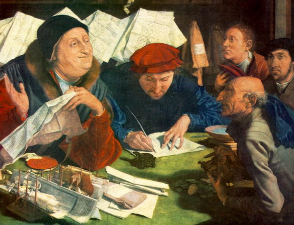 Marinus van Reymerswale, The Tax Collector