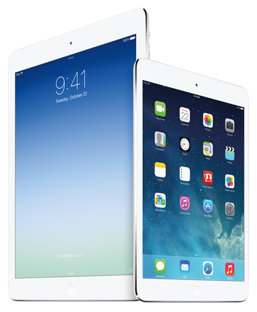 iPad Air vs iPad mini 2